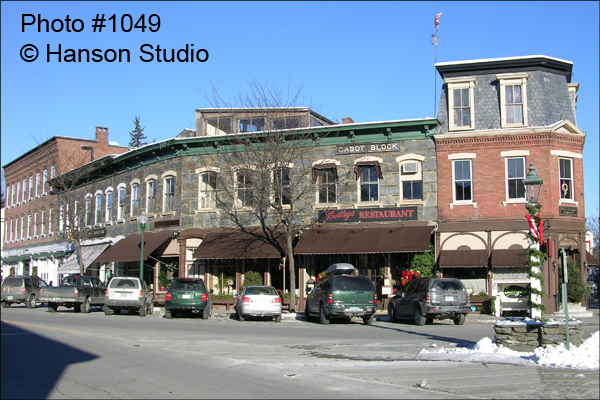 Woodstock, VT - Downtown - Winter